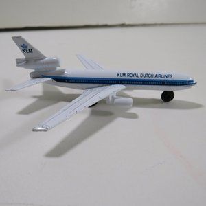 KLM ROYAL DUTCH AIRLINE Airplane Metal Plane with plastic wheels